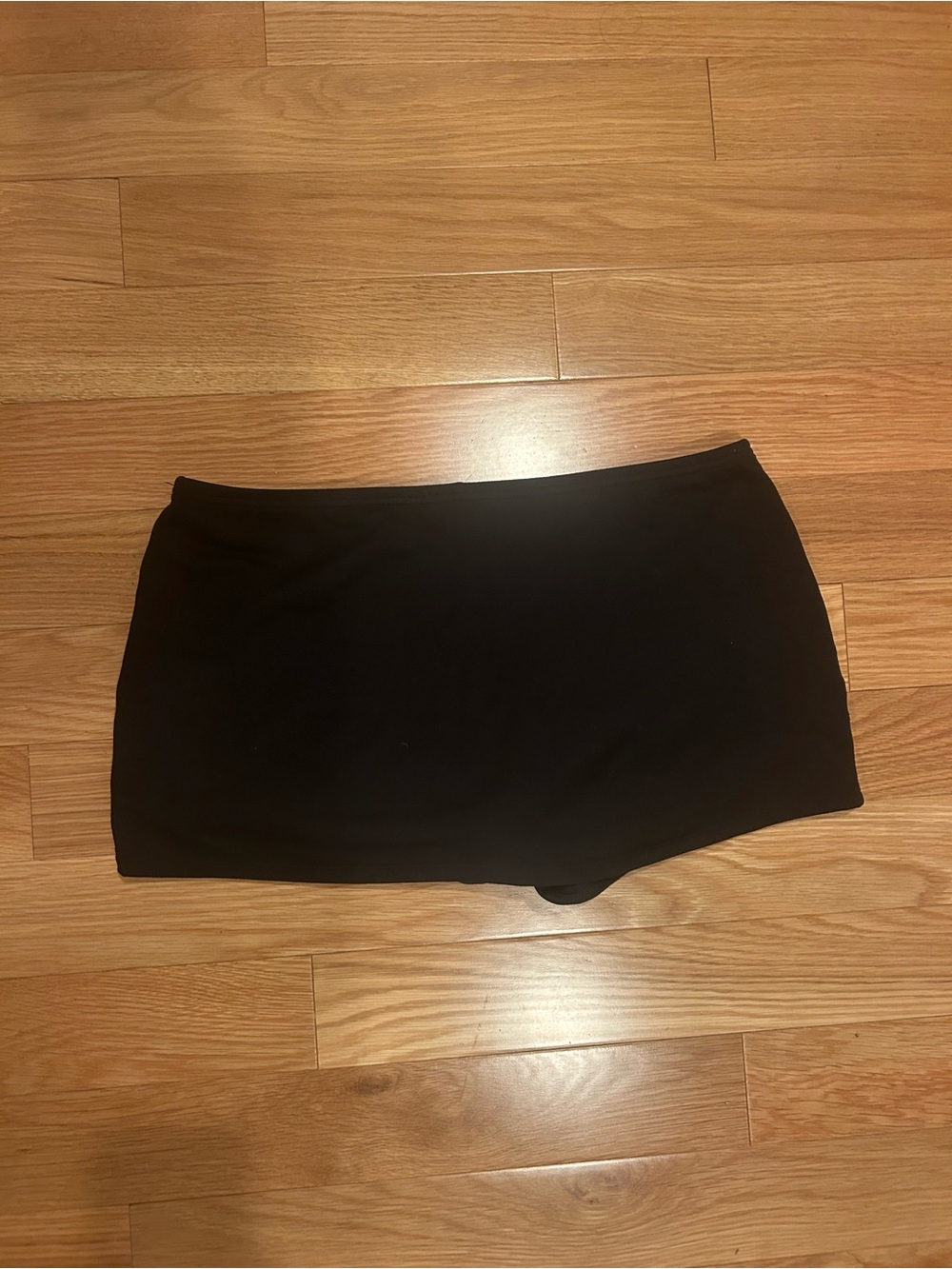 Set Active Black Mini Skirt